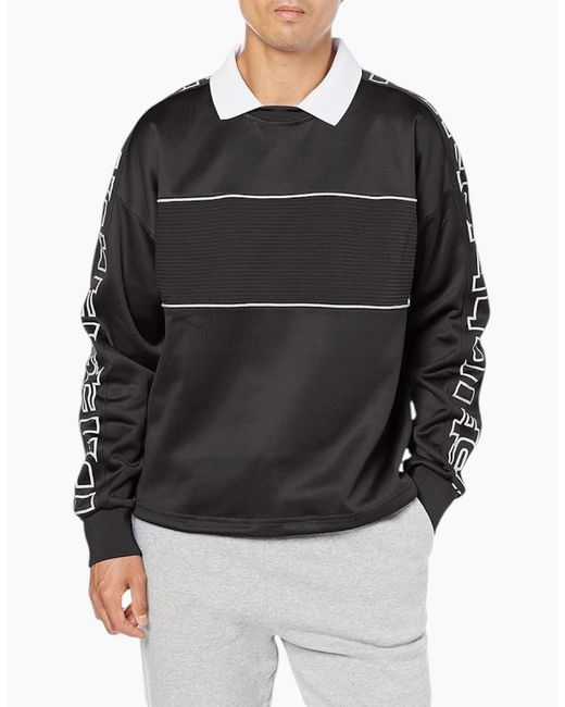DIESEL Black S-Acord 0Kuta Crew Neck Sweatshirt Stretch Pullover Jumper S for men