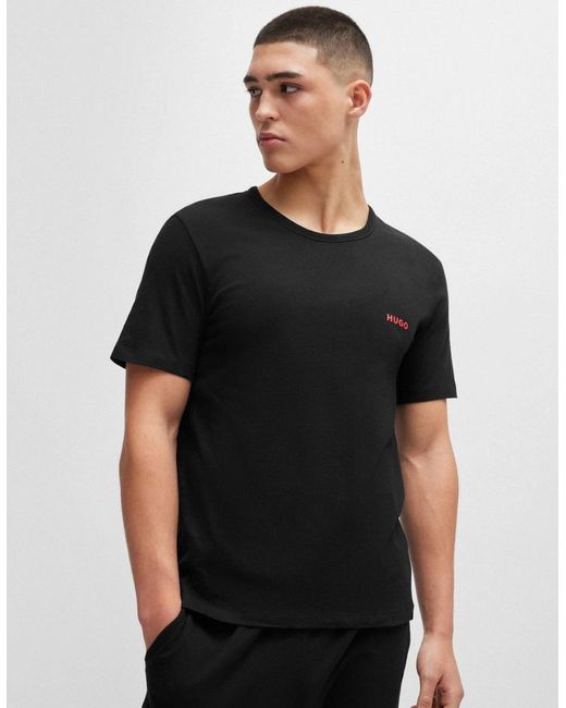 Boss Black Hugo Three-Pack Of Underwear T-Shirts for men