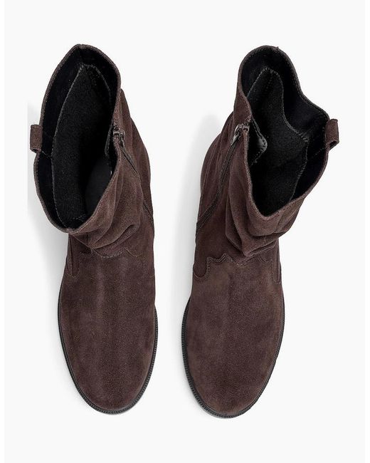 Hotter White Irving Boots