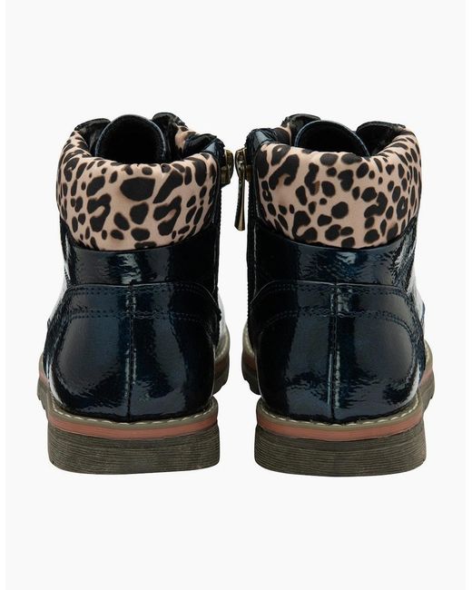 Lotus Blue Lexis Ankle Boots