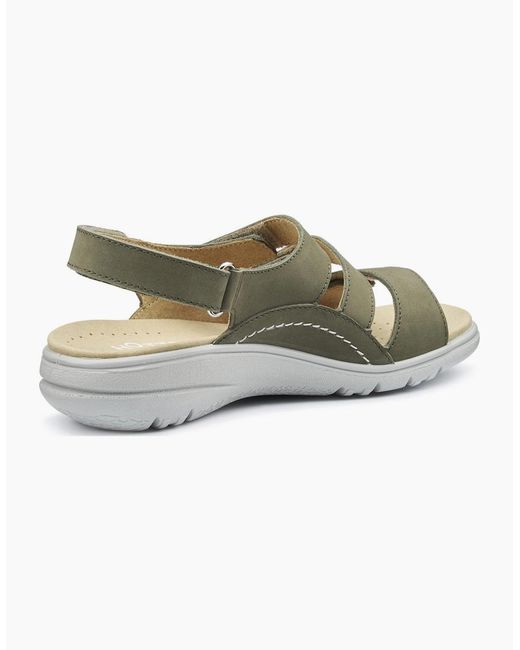 Hotter Gray Abigail Sandals