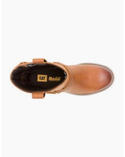 Caterpillar Brown Grader Harness P312313 Leather Boots