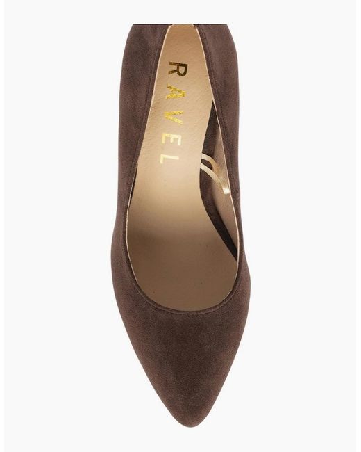 Ravel Brown Edson Court Shoes