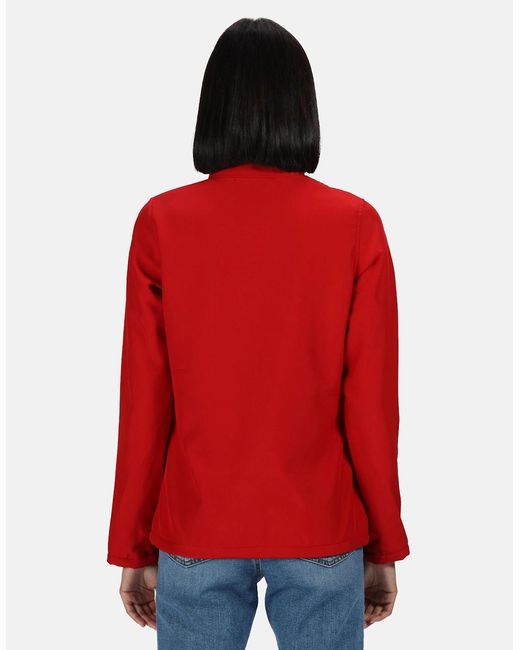 Regatta Red Professional /Ladies Printable Soft Shell Jacket