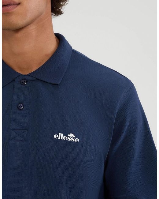 Ellesse Blue Senago Polo for men