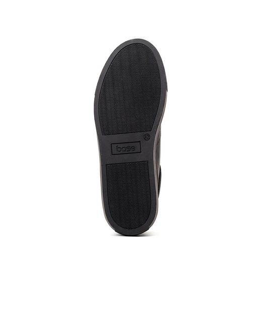 Base London Black Dalston Wallabe Shoes for men