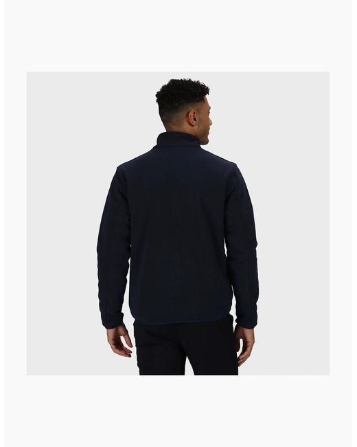 Regatta Blue Professional Waterproof Fleece Jacket for men