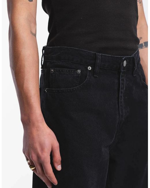 Dr. Denim Black Omar Relaxed Denim