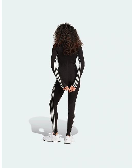 Adidas Black Originals Premium Knit Jumpsuit