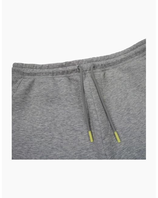Boss Gray Headlo 2 Cotton Shorts Light for men