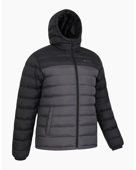 Mountain Warehouse Black Seasons Ii Padded Jacket for men