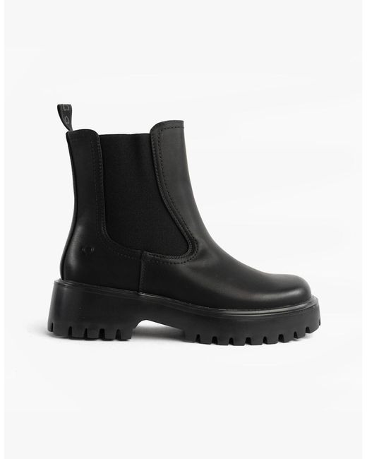Heavenly Feet Black Alana2 Chelsea Boots