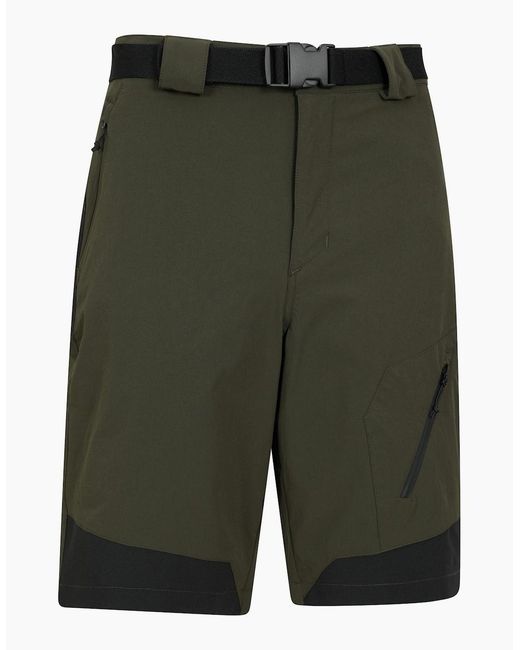 Mountain Warehouse Green Forest Shorts for men