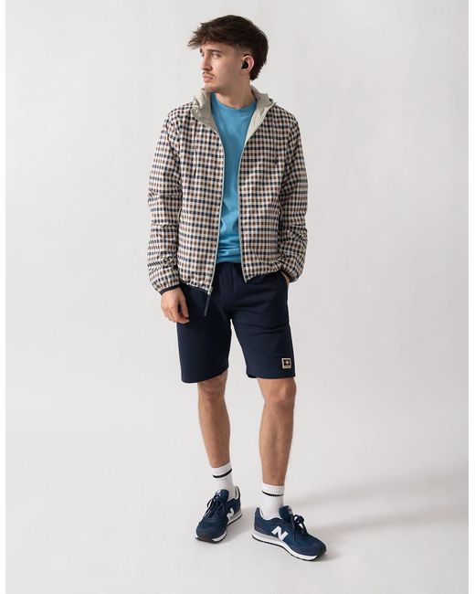 Aquascutum Gray Rlg Badge Reversible Sailor Jacket for men