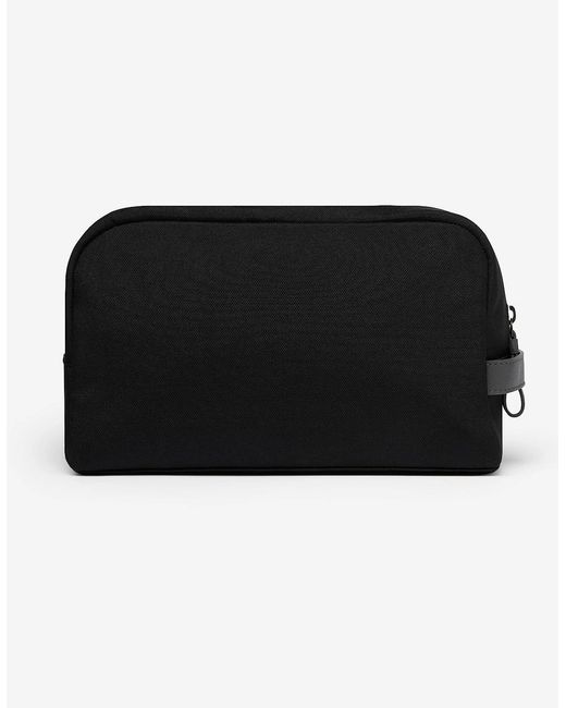 Oliver Sweeney Black Calf Leather/Nylon Washbag for men