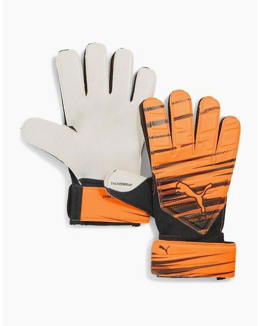 PUMA Orange Attacanto Play Rc Goalkeeper Gloves