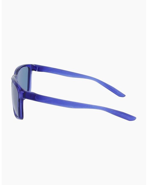 Nike Blue Ascent Square Sunglasses for men