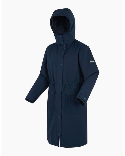 Regatta Blue Ladies Yannta Insulated Waterproof Jacket