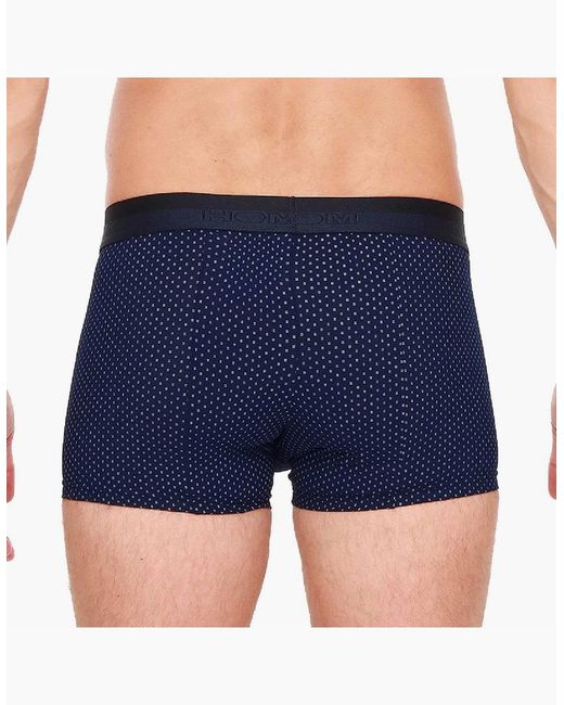 Hom Blue Max Allover Logo Boxer Trunk for men