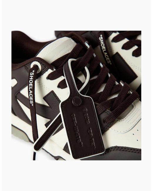 Off-White c/o Virgil Abloh Black Out Of Office Trainers, Signature Arrows Sneakers