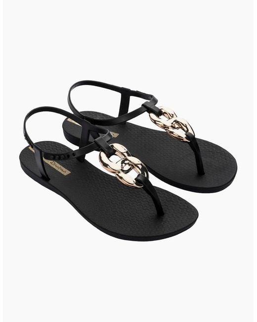 Ipanema Black Class Connect Ii Sandal Fem Flip Flops