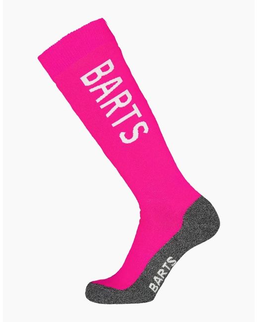 Barts Pink Basic Uni Soft Moisture Wicking Skiing Socks for men