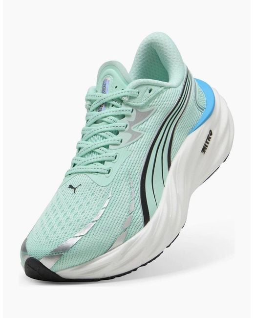 PUMA Green Velocity Nitro 4 Everyday Neutral Road Running Shoes