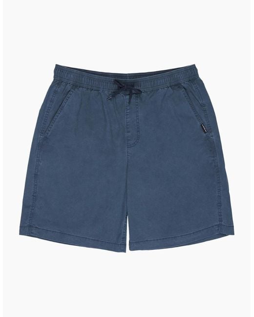 Quiksilver Blue Taxer 19" Chino Shorts for men