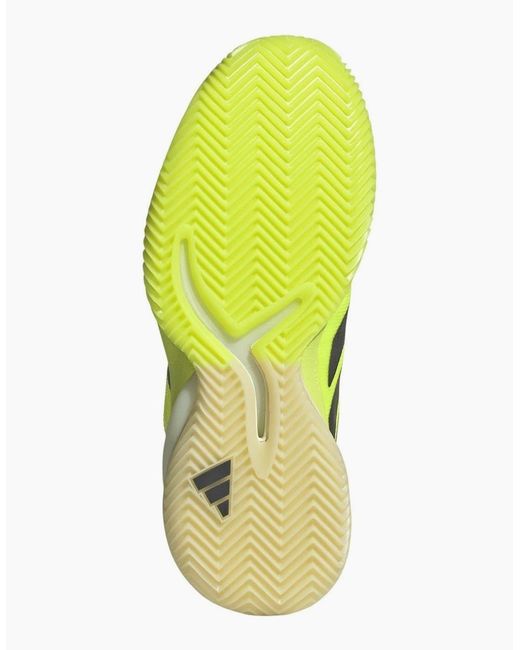Adidas Yellow Adizero Cybersun 2 Lace-Up Low Top Sneakers