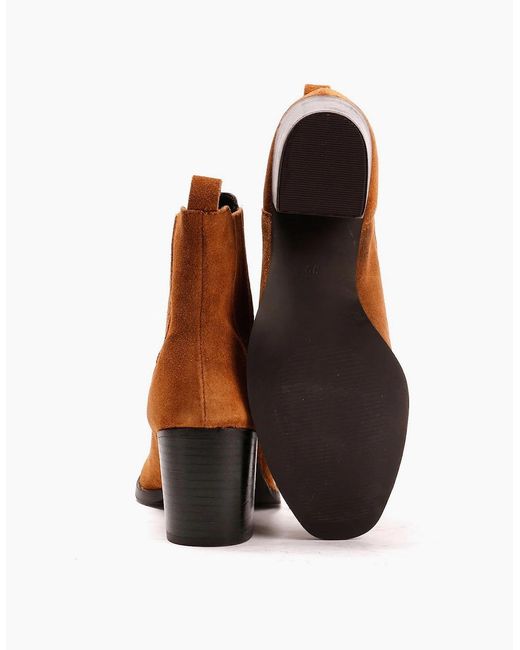 Osprey Brown London The Naples Suede Tan Boots