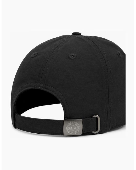 Marshall Artist Black Siren Nylon Ripstop Cap for men