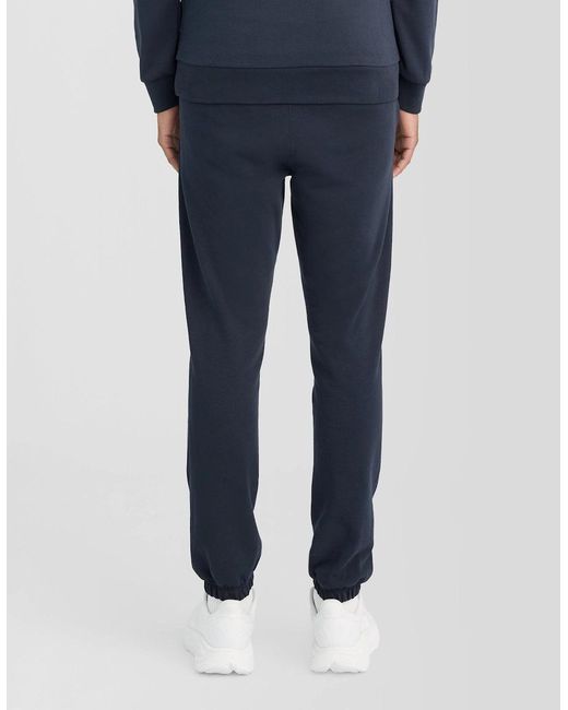 Lyle & Scott Blue Sports Loopback Cotton Joggers for men