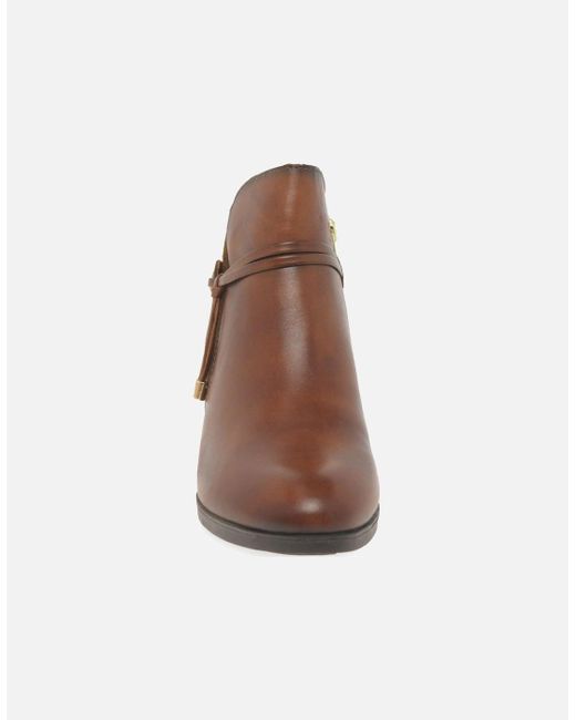 Pikolinos Brown Darcey Ankle Boots