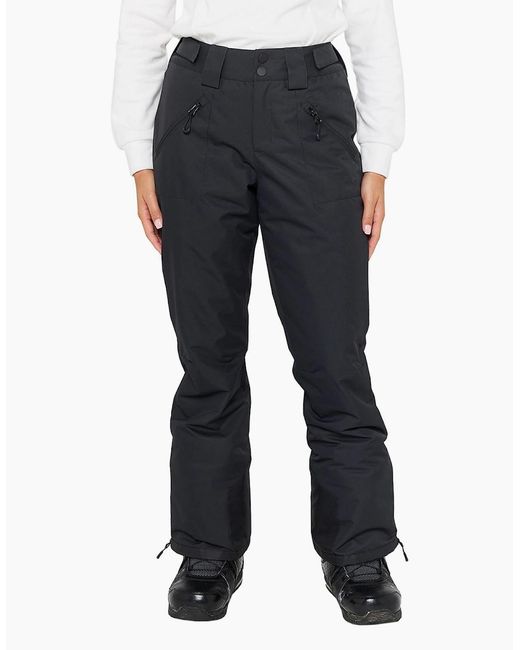 Rip Curl Black Rip Curl Rider Anti Series Snow Pants