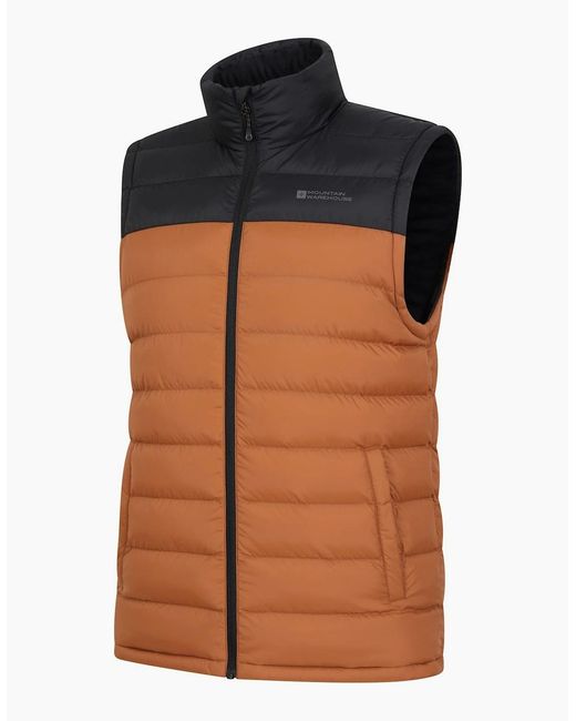 Mountain Warehouse Metallic Seasons Ii Padded Gilet for men