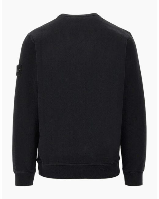 Stone Island Blue Sweatshirt for men