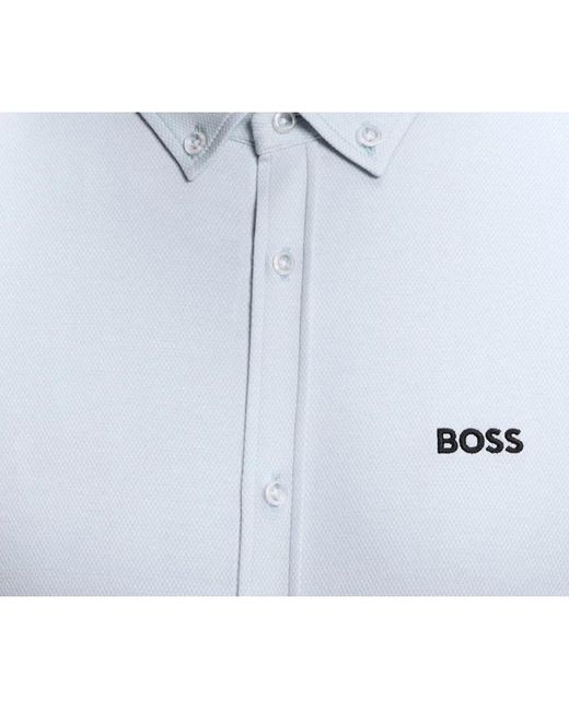 Boss Blue Light Short Sleeved Motion Shirt for men