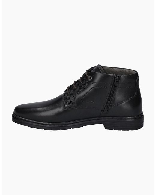 Josef Seibel Black Alastair 17 Boots for men