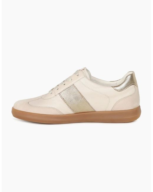 Caprice White Map Trainers