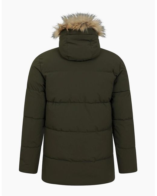 Mountain Warehouse Green Fern Water Resistant Padded Parka for men