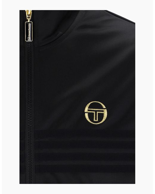 Sergio Tacchini Black New Varena Track Top for men