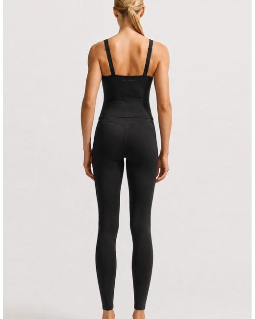 Nike Black Skims Ladies Matte Square Neck Tank Top