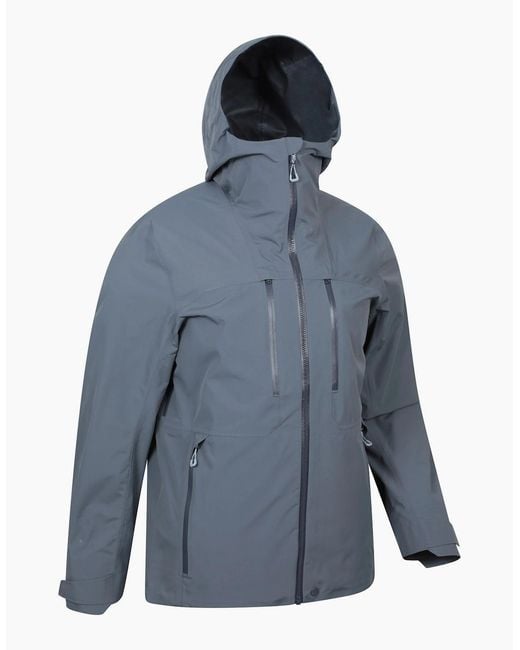 Mountain Warehouse Blue Kailash 2.5 Layer Waterproof Jacket for men