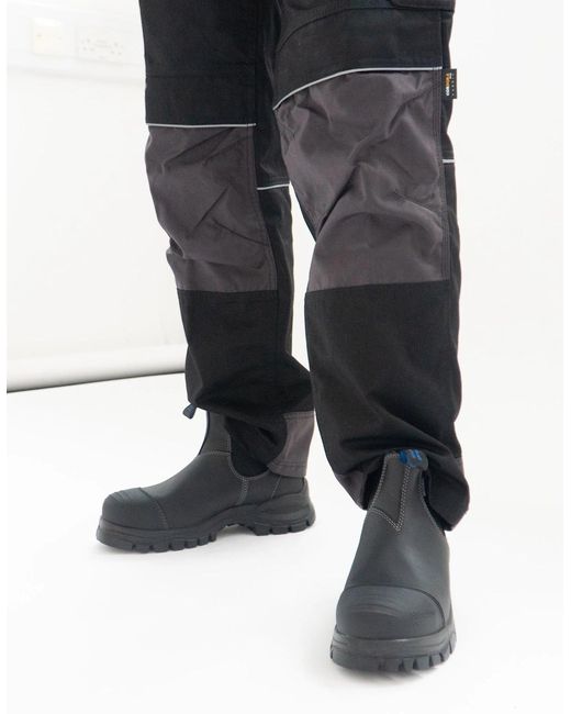 Blundstone Black 910 S3 Dealer Safety Boots for men