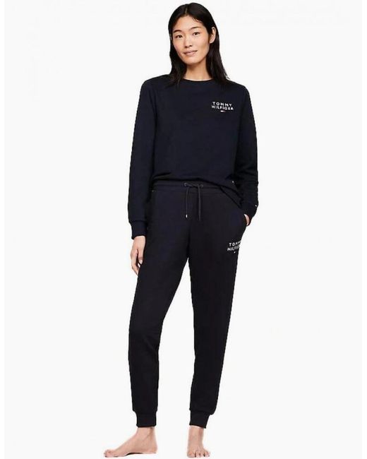 Tommy Hilfiger Blue Th Original Tracksuit Jogging Bottoms