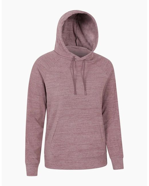 Mountain Warehouse Pink Ladies Strath Soft Touch Hoodie