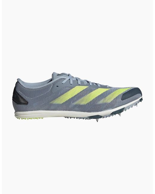 Adidas Blue Adizero Xcs 99 Lace Up Spike Road Sneakers for men