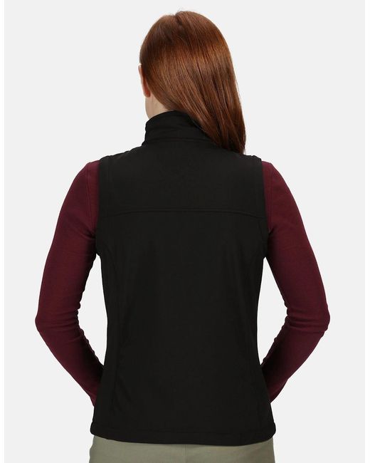 Regatta Black Professional /Ladies Softshell Body Warmer