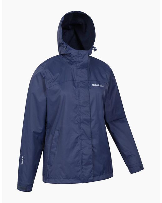 Mountain Warehouse Blue Ladies Torrent Waterproof Jacket