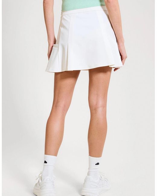 Ellesse White The Tailored Tennis Skirt